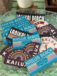 Kailua Decals