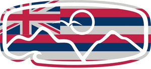Hawaiian Flag Decal